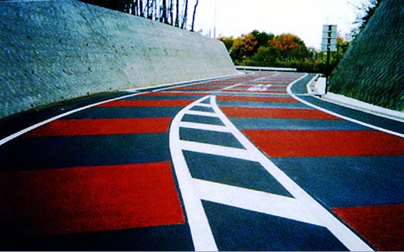 彩色路面